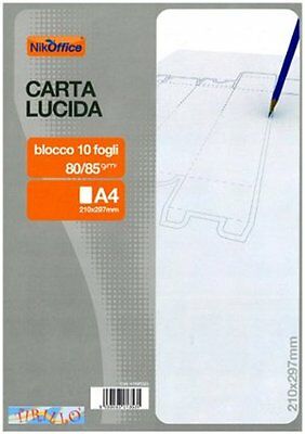 Album Carta LUCIDA 210x297mm 10FGG col. BIANCO