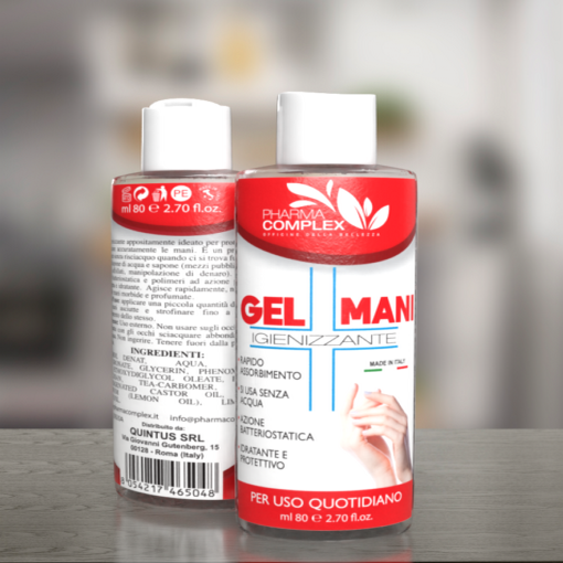 GEL IGIENIZZANTE MANI 80ml PHARMA COMPLEX