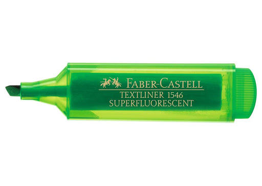 Evidenziatore Textliner 46 Faber Castel verde