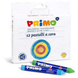 Pastelli a cera maxi morocolor da 12