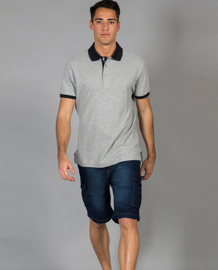 Bermuda Houston Indigo Elasticizzato 81%cot 17%pol 2%elast