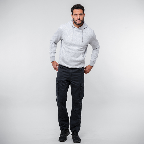 Pantalone Nairobi Cargo multitasche Blu Navy 100% COTONE 260GR