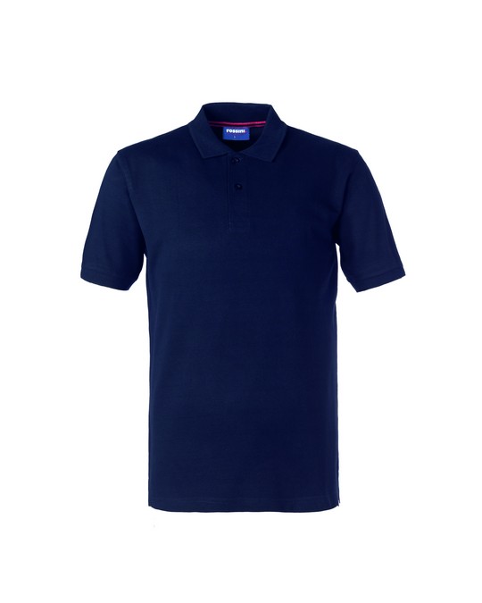 Polo 100% Cotone 200gr Rossini Blu navy Lion