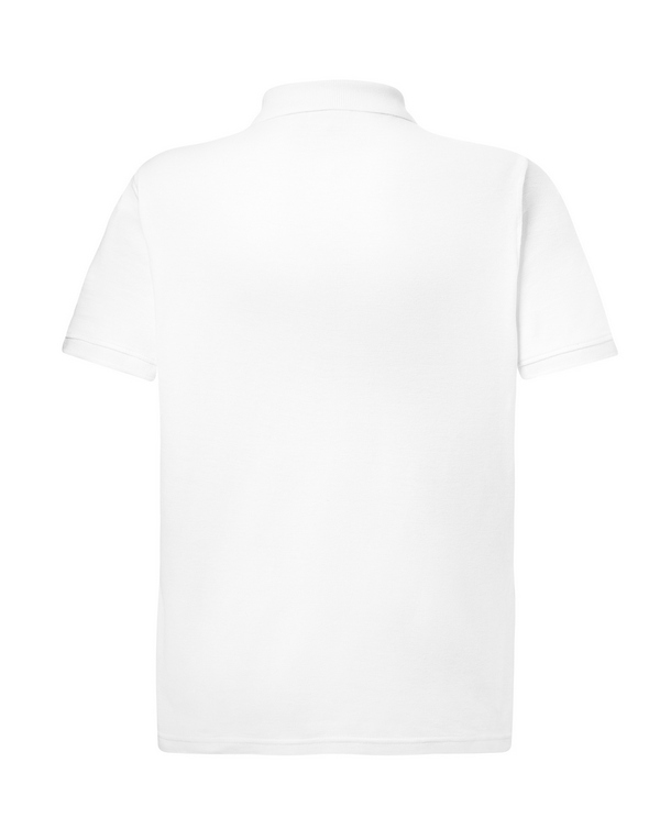 Polo JT JHK 180 gr cotone 100% Bianco