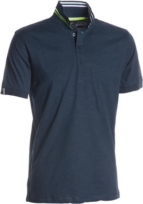 Polo Uomo cotone 160gr jersey Blu Navy Nautic Payper
