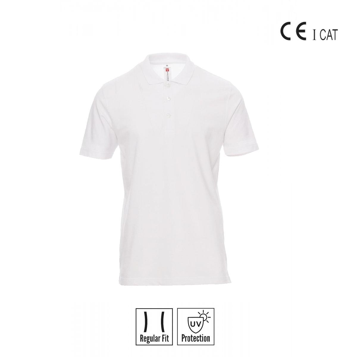 Polo Payper Rome 185 gr cotone 100% Bianco