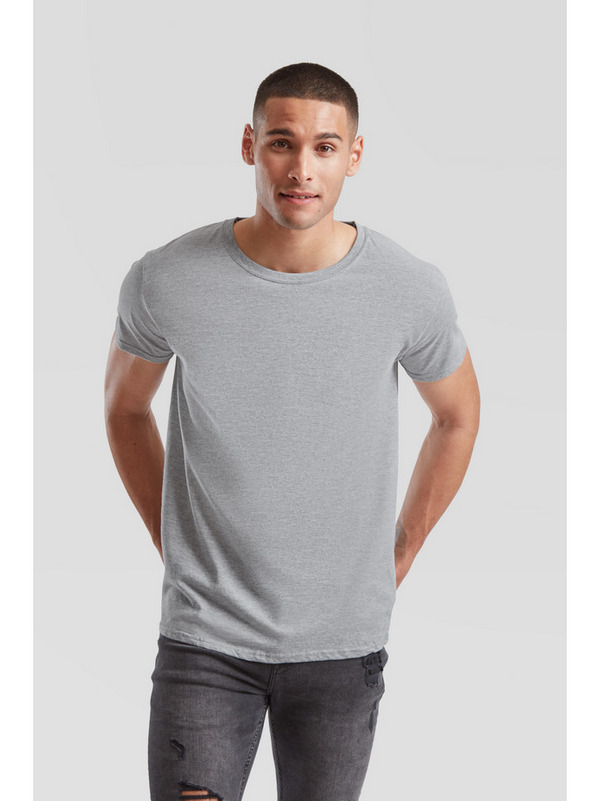 T-shirt Iconic Fruit 150gr 100% cotone Grigio Melange