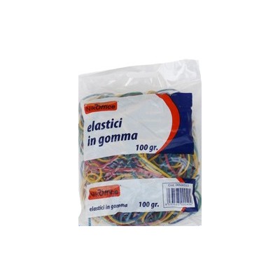 Elastici in Gomma assortiti Busta 100gr
